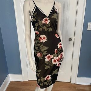 Sexy Strappy GUESS Floral Dress Medium / Large